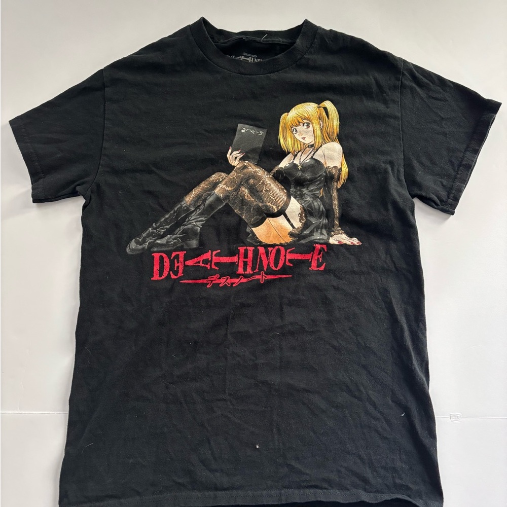 Black Graphic Death Note Tee